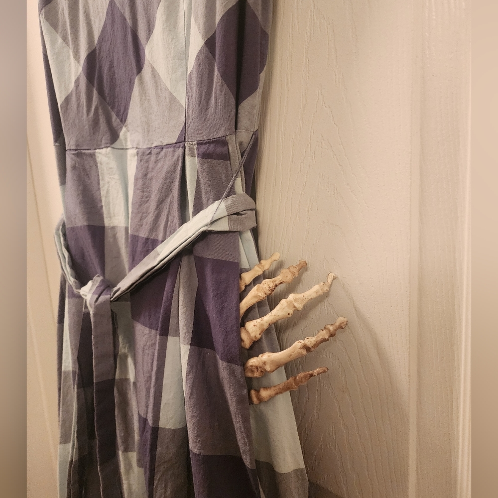 Cute Plaid Dress size10 has Pockets